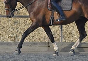 Barefoot with boots - heel-first landing