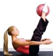 Pilates for riders: ball exercises